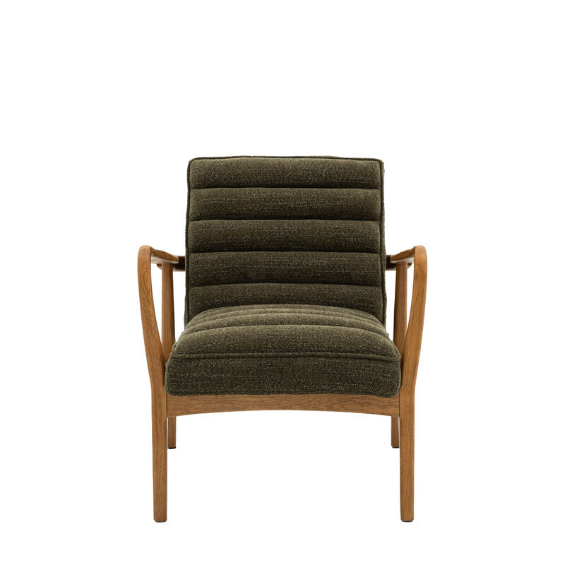 dalton armchair in green