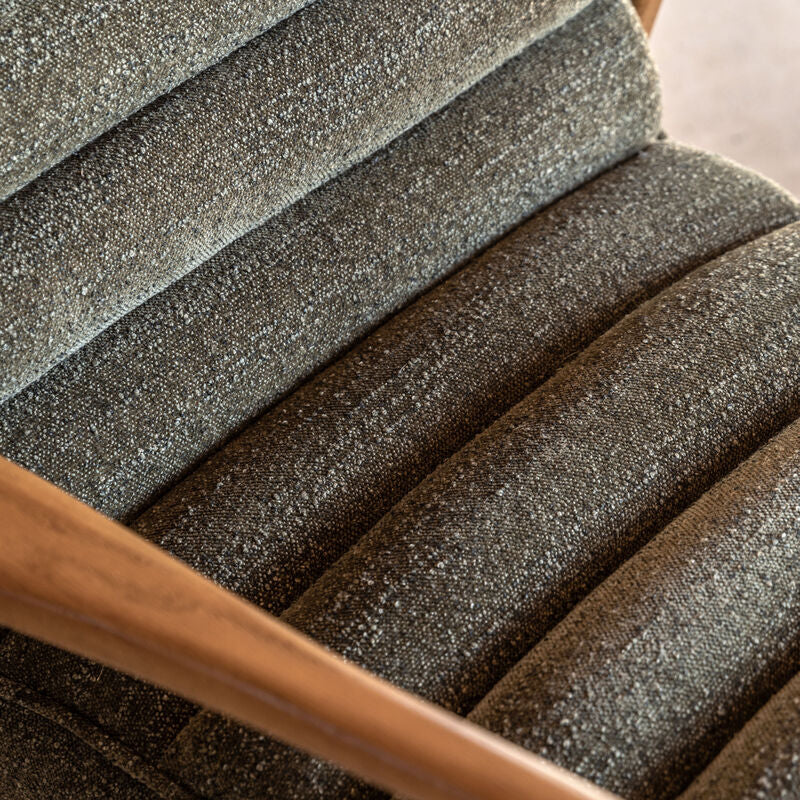 dalton armchair in green