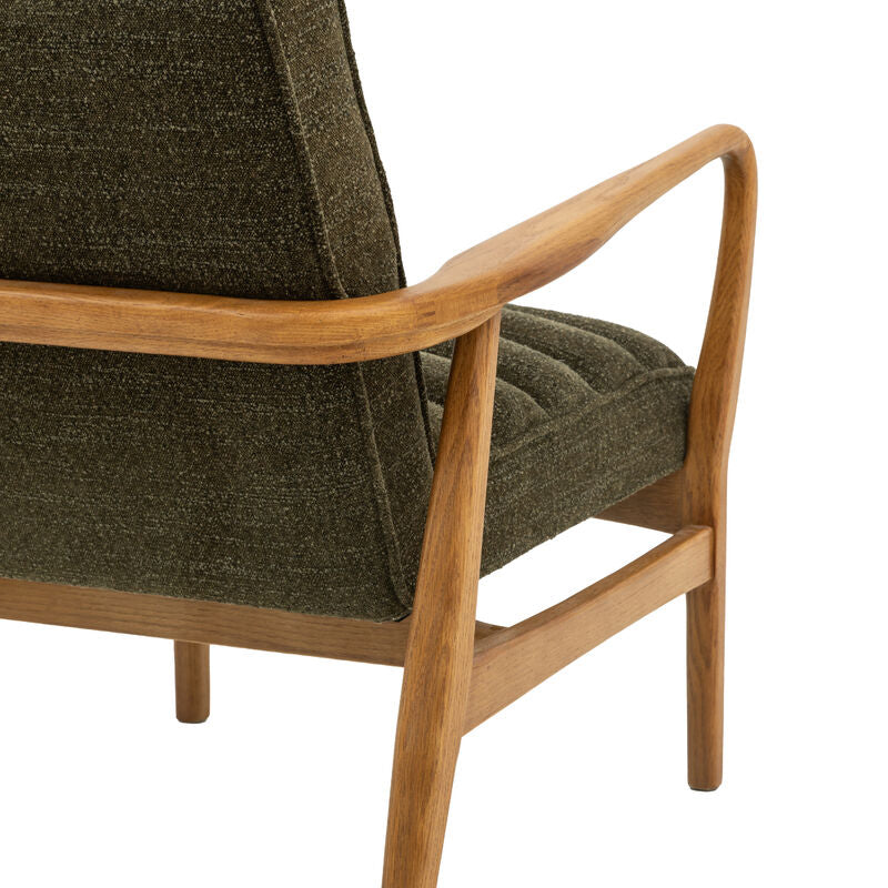 dalton armchair in green