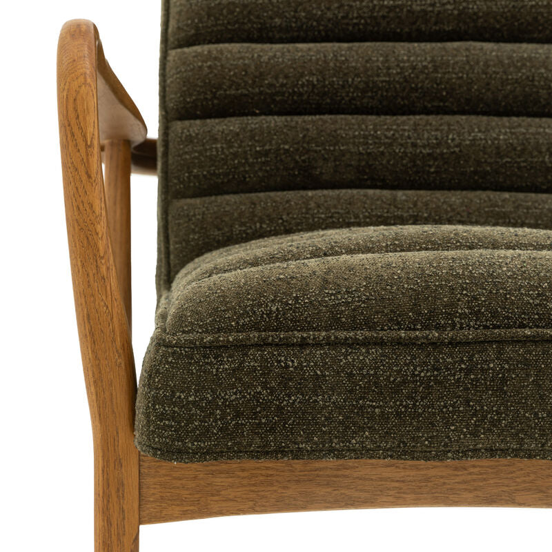 dalton armchair in green