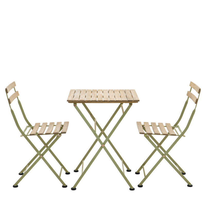 ronnie bistro set in pistachio