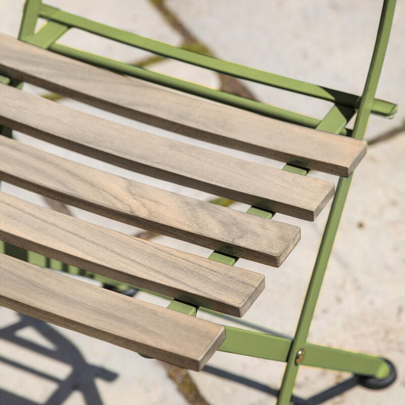 ronnie bistro set in pistachio