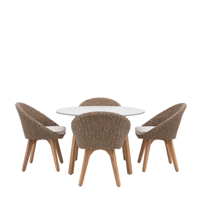 ave 4 seater dining set