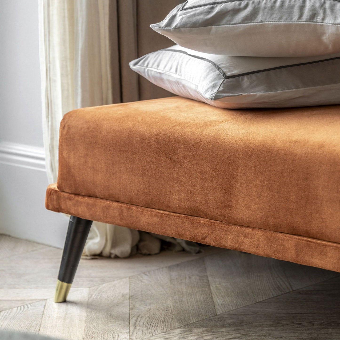 helga sofa bed in dark grey - nineteen/seventy