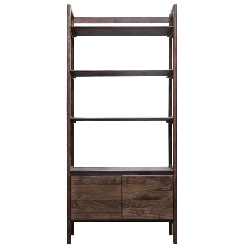mason display unit in walnut - nineteen/seventy