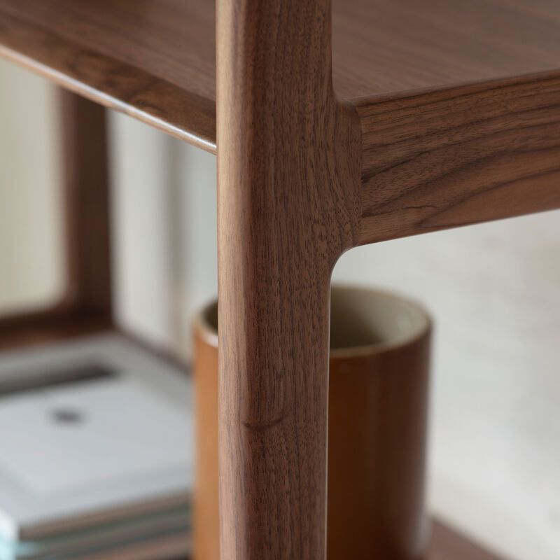 mason display unit in walnut - nineteen/seventy