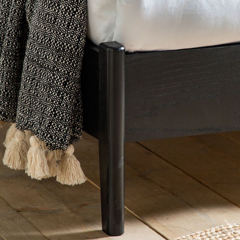 skye bedstead black - nineteen/seventy