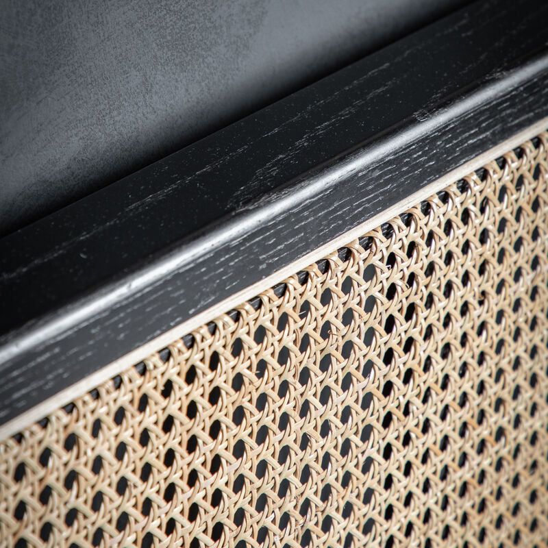 skye bedstead black - nineteen/seventy