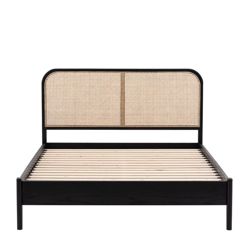 skye bedstead black - nineteen/seventy