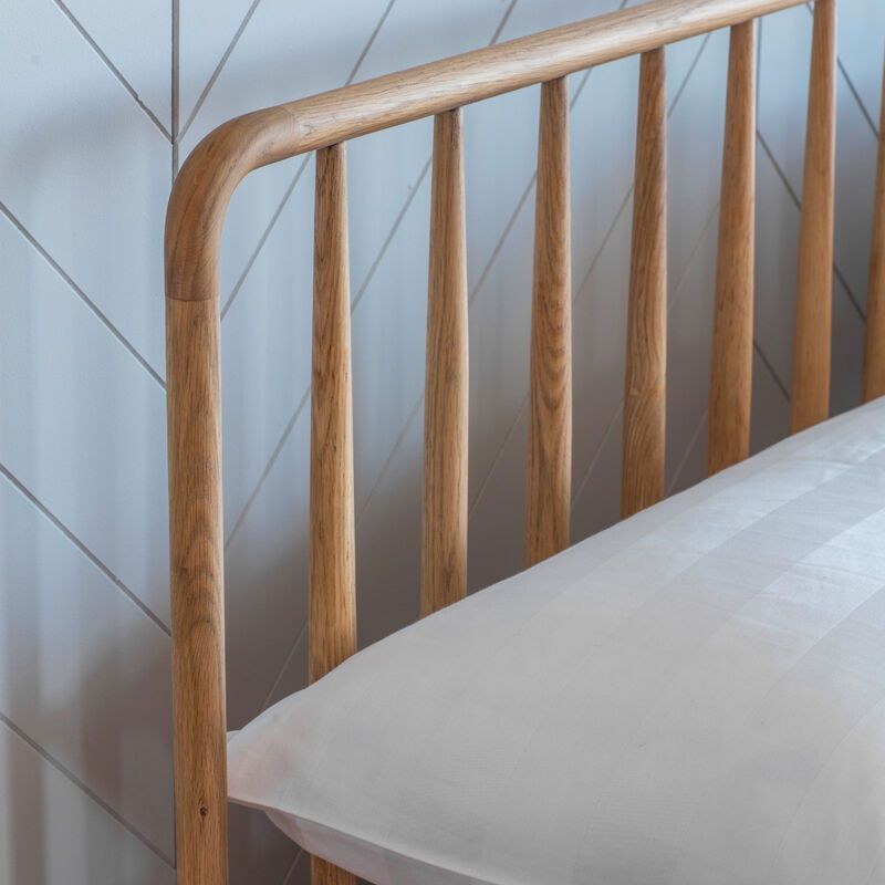 wade oak bedstead - nineteen/seventy