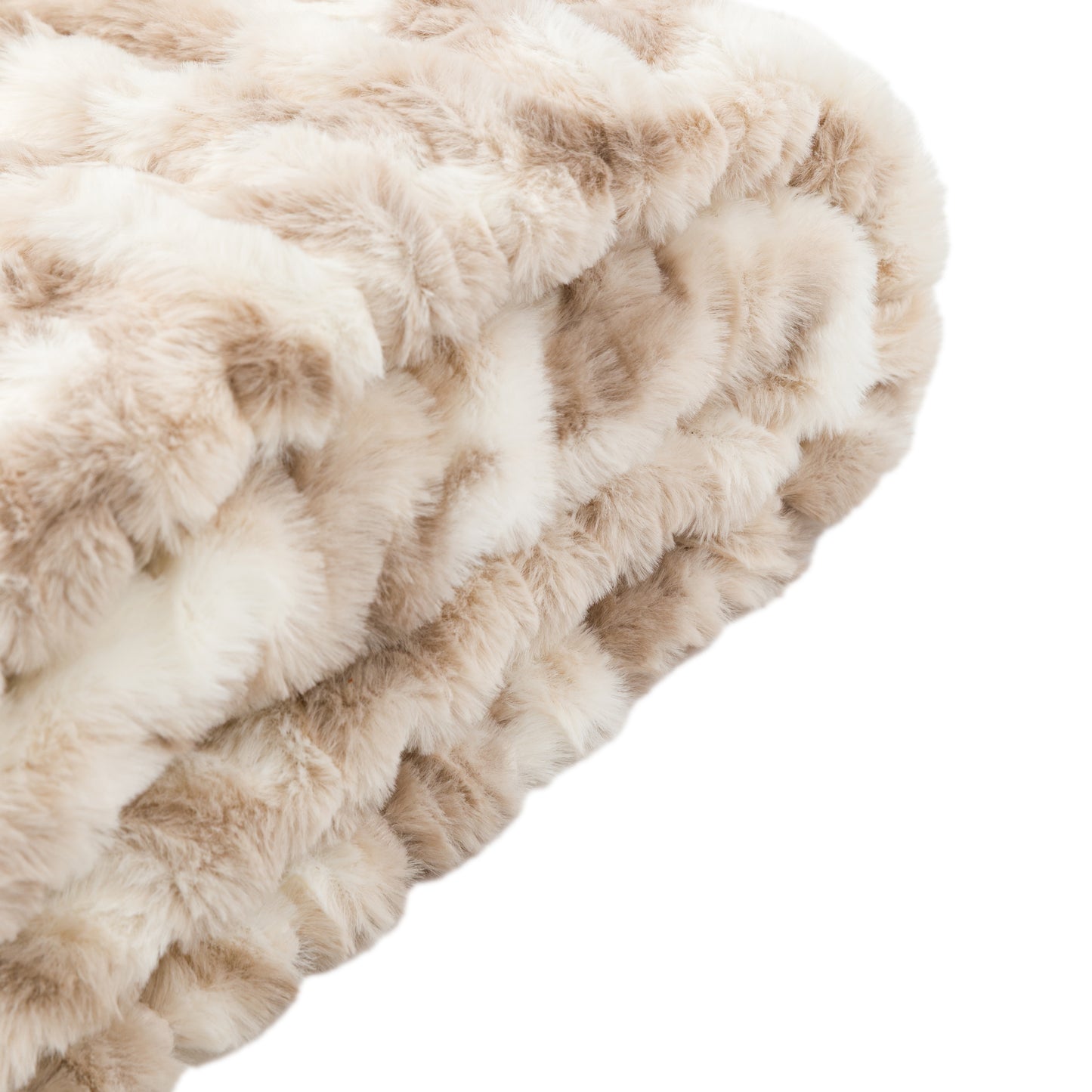 lexi luxe fur throw