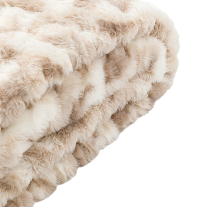 lexi luxe fur throw
