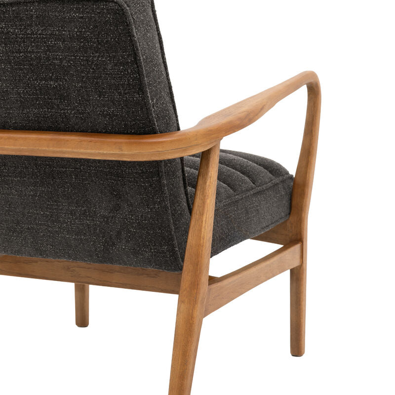 dalton armchair in charcoal