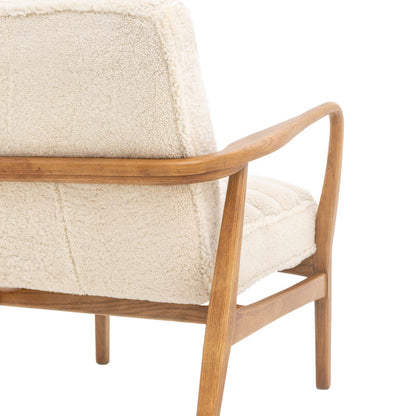 dalton armchair in sheepskin