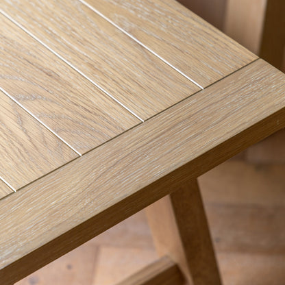 prairie trestle dining bench