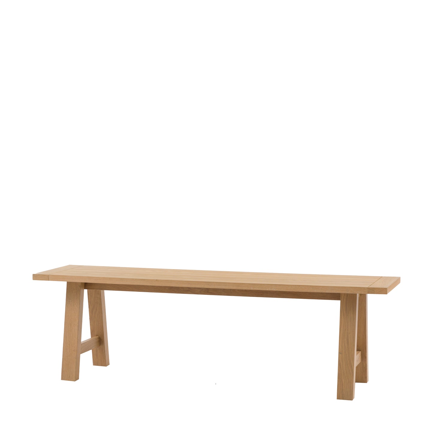 prairie trestle dining bench