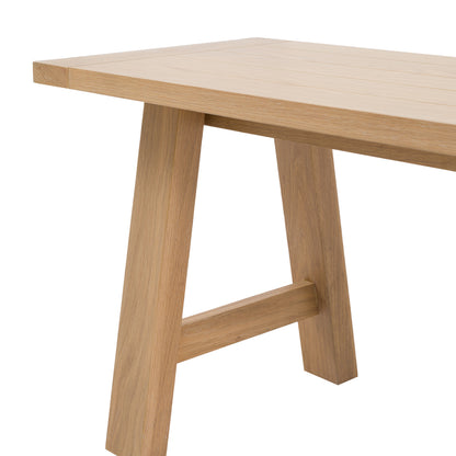prairie trestle dining bench
