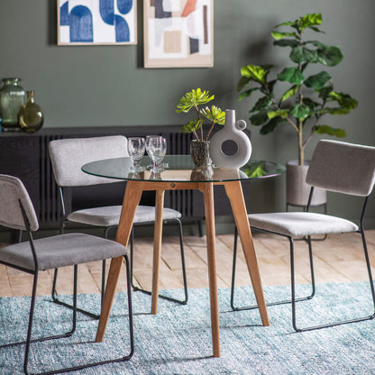 blair round dining table- 2 options