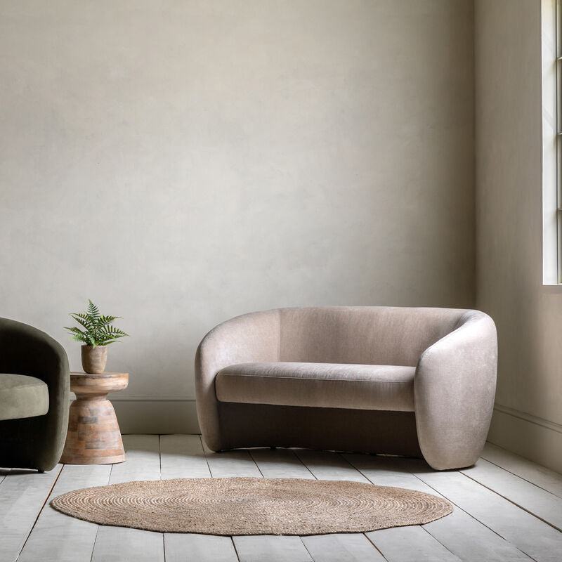 curve sofa in cream