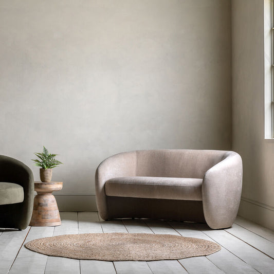 curve sofa in cream