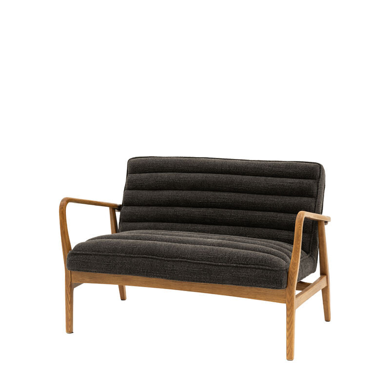 dalton charcoal 2 seater