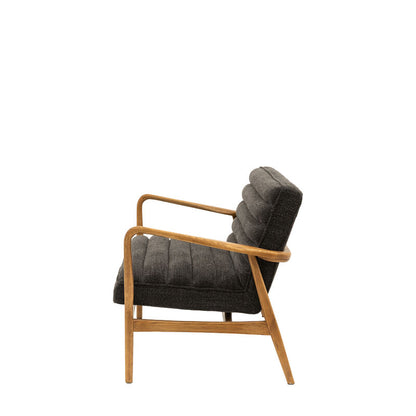 dalton charcoal 2 seater