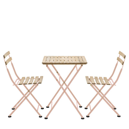 ronnie bistro set in rose