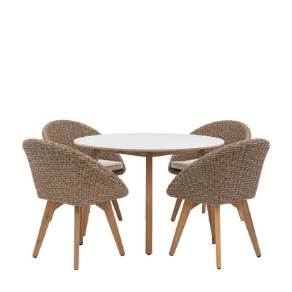 ave 4 seater dining set