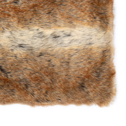husky faux fur throw