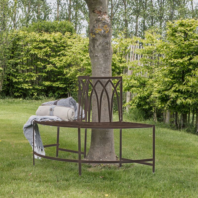 alberto outdoor tree bench - nineteen/seventy