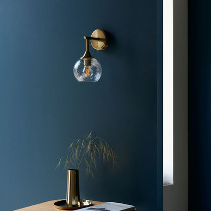 alexa wall light in brass - nineteen/seventy