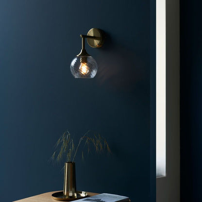 alexa wall light in brass - nineteen/seventy