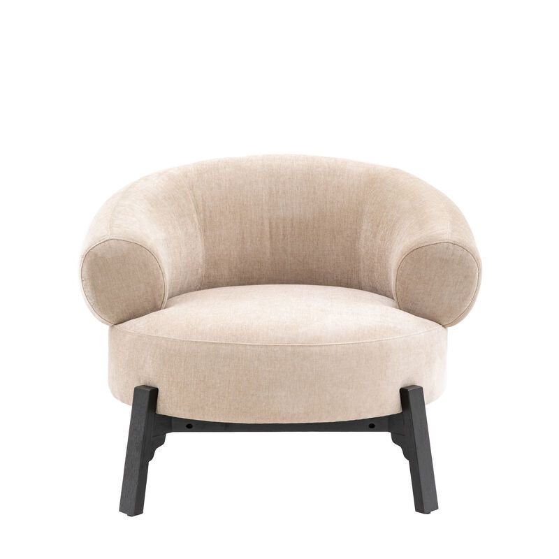 arlo armchair in cream - nineteen/seventy