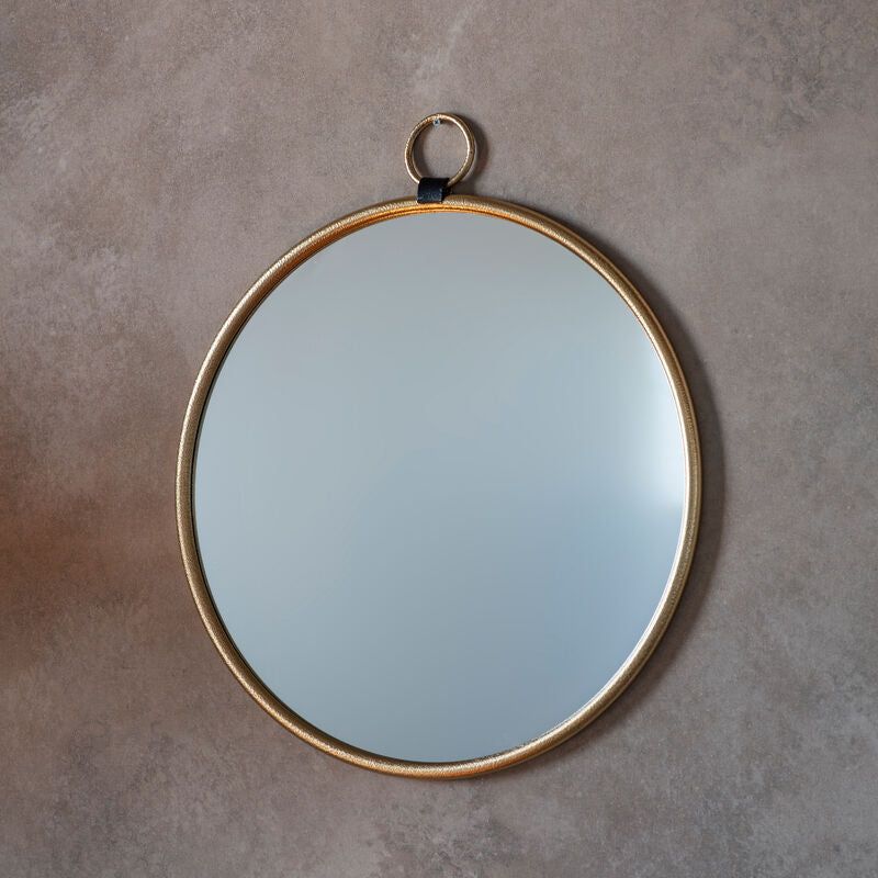 bailey mirror in gold - nineteen/seventy