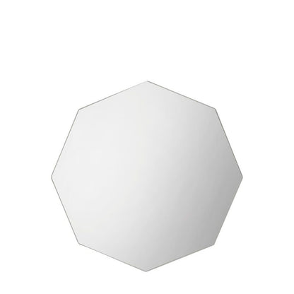 bowie octagon mirror in silver - nineteen/seventy