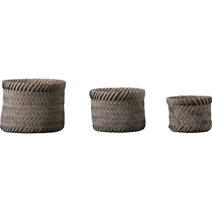 bramley set of 3 baskets - nineteen/seventy