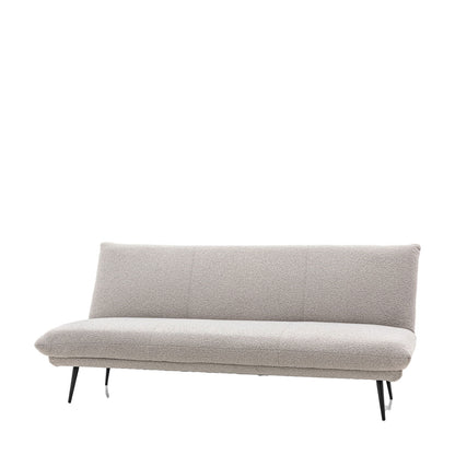 dale sofa bed in light grey - nineteen/seventy