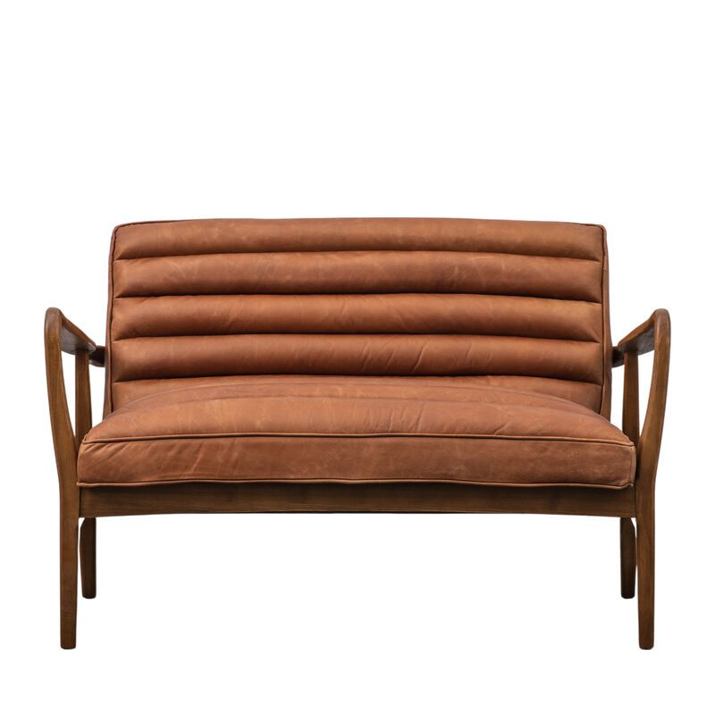 dalton leather 2 seater - nineteen/seventy