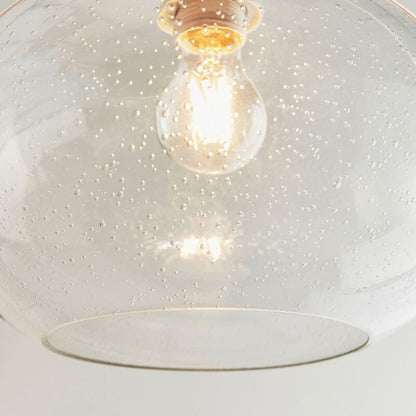 demi glass shade in clear - nineteen/seventy