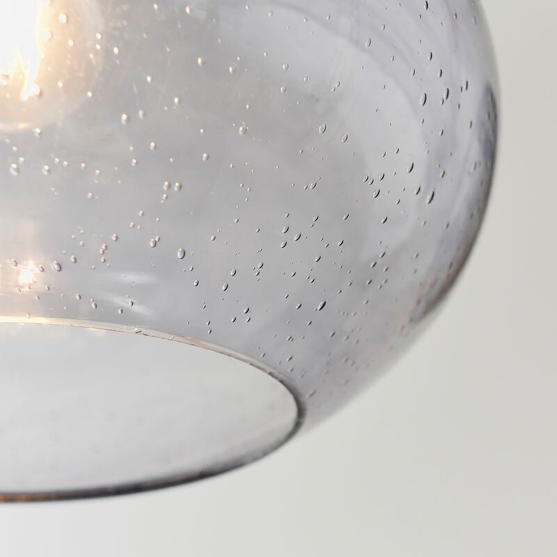 demi glass shade in grey - nineteen/seventy