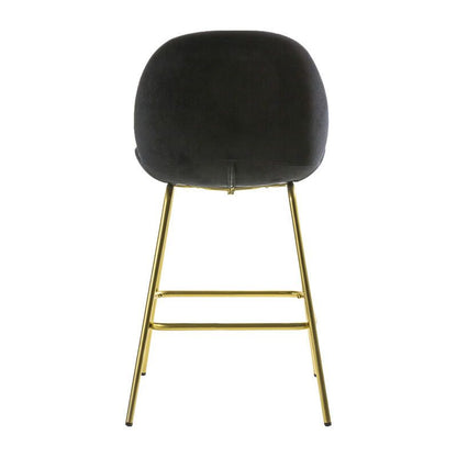 flossy bar stool 2 pack in black - nineteen/seventy