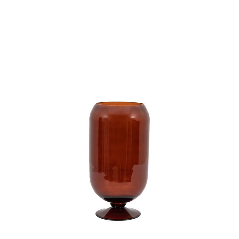 flynn vase in amber - nineteen/seventy