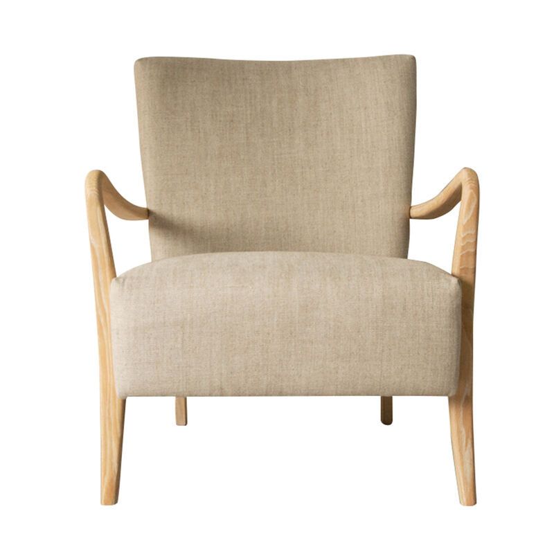 freddie armchair in grey - nineteen/seventy