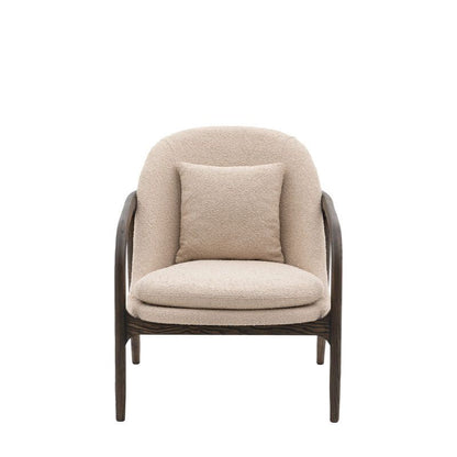 freya armchair taupe - nineteen/seventy