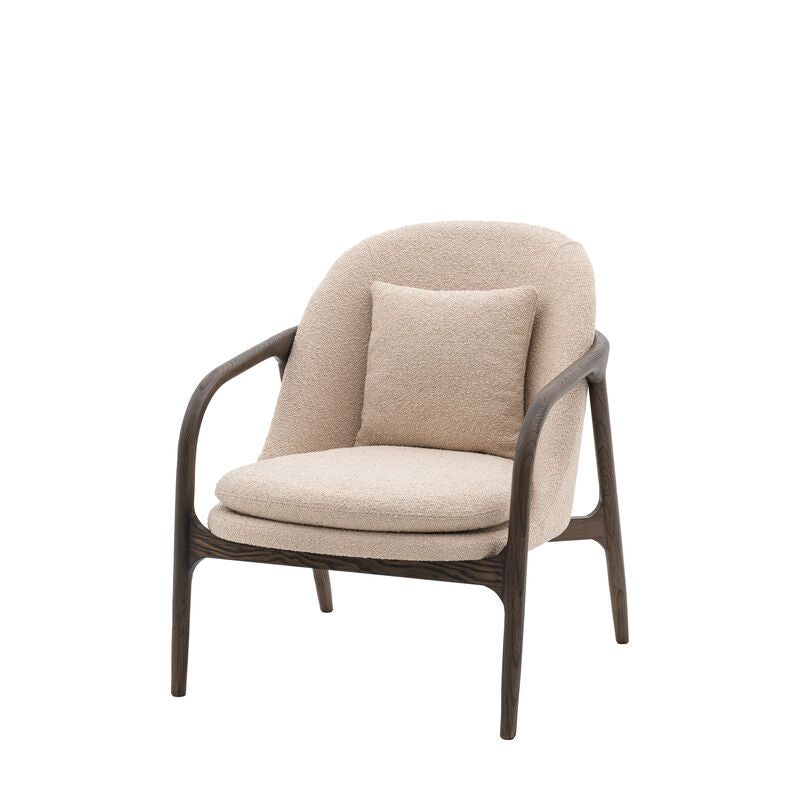 freya armchair taupe - nineteen/seventy