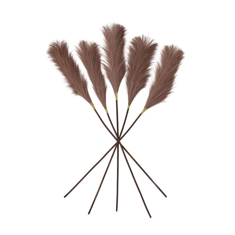 goma soft feather stem in dark blush 6 pk - nineteen/seventy