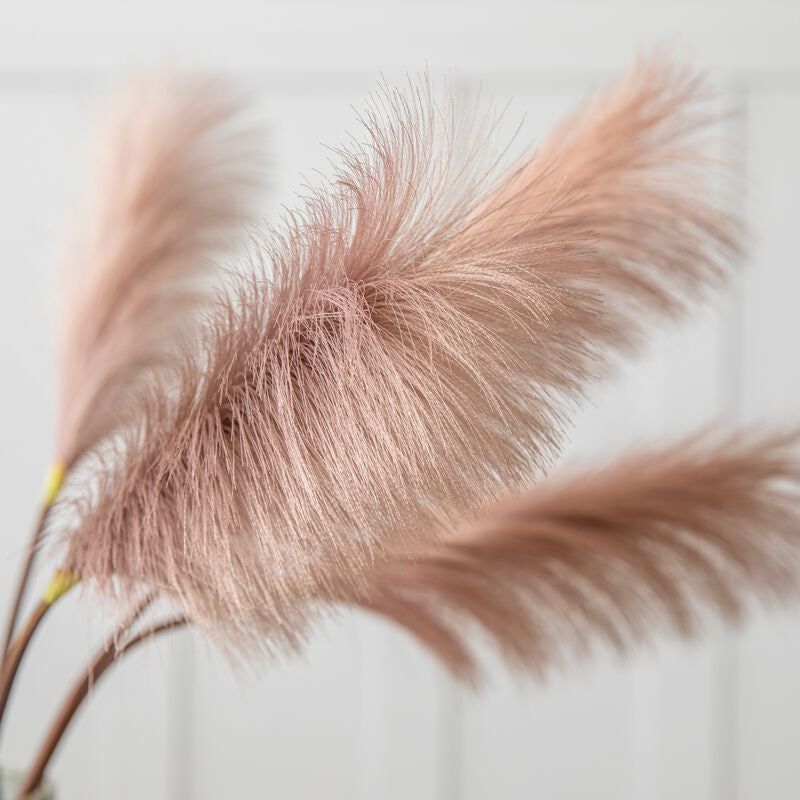 goma soft feather stem in dark blush 6 pk - nineteen/seventy