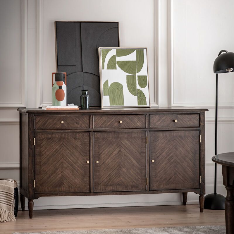 harper dark large sideboard - nineteen/seventy