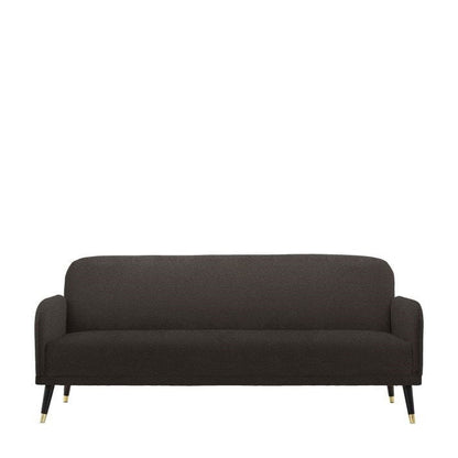 helga sofa bed in rust - nineteen/seventy