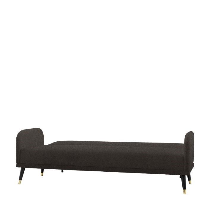 helga sofa bed in rust - nineteen/seventy